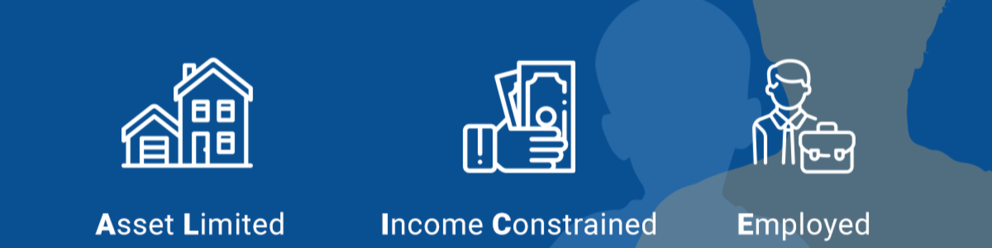 ALICE - Asset Limited, Income Constrained and Employed.